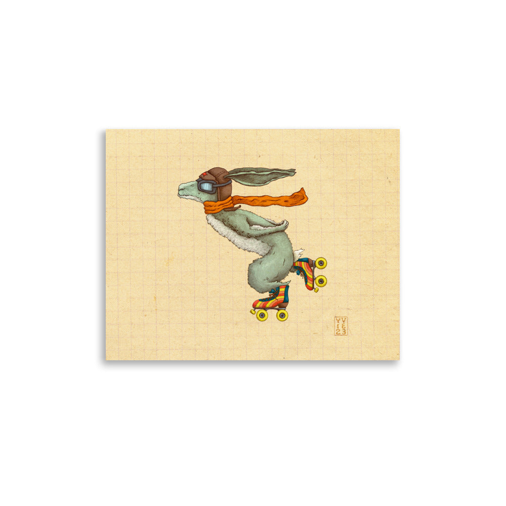 Herby Hare Art Prints