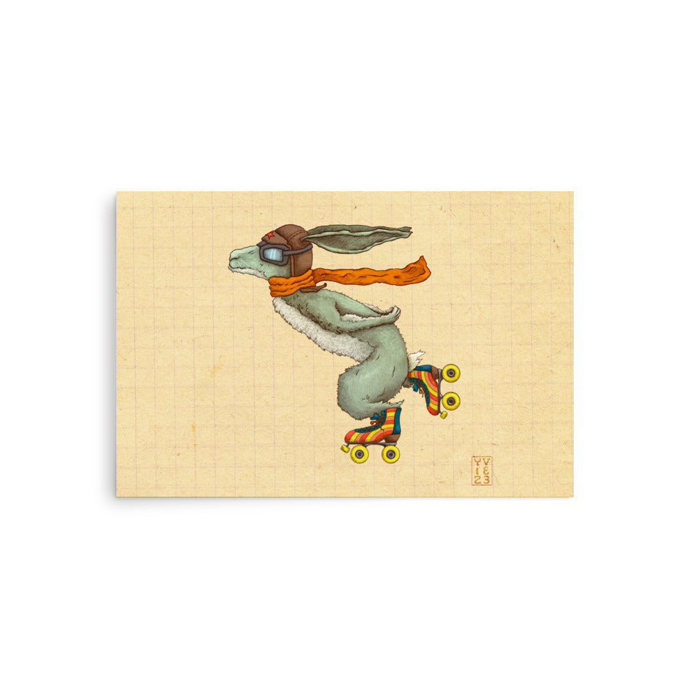Herby Hare Art Prints
