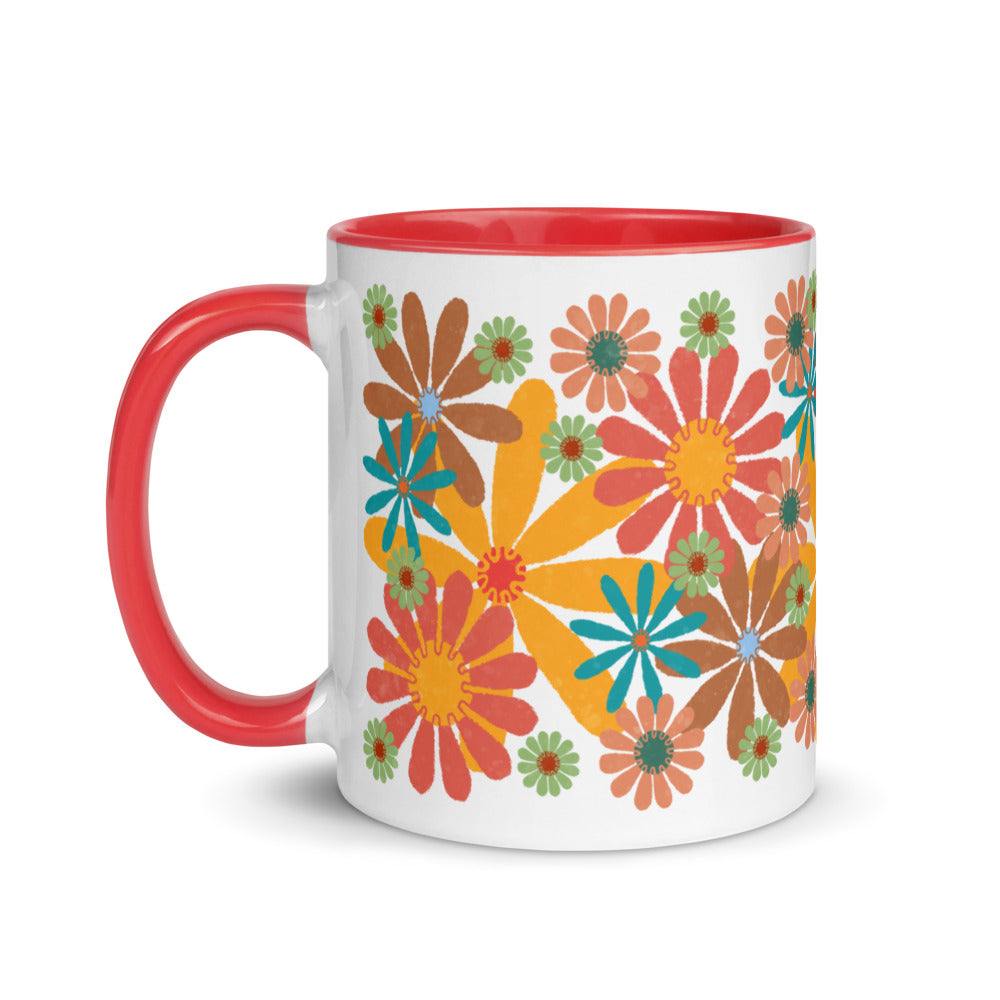 RETRO FLOWER Mug
