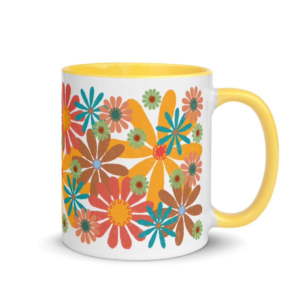 RETRO FLOWER Mug
